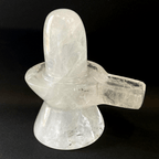 Sphatik Shivling - (575 grams) - Himalaya Rudraksha Anusandhan Kendra