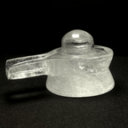 Sphatik Shivling (Milky White - 254 grams) - Himalaya Rudraksha Anusandhan Kendra