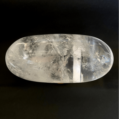 Sphatik Shivlingam - 1600 grams - Himalaya Rudraksha Anusandhan Kendra