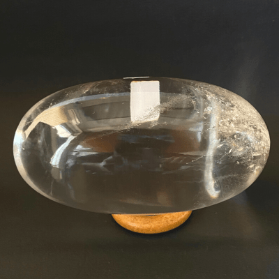 Sphatik Shivlingam - 346 grams - Himalaya Rudraksha Anusandhan Kendra