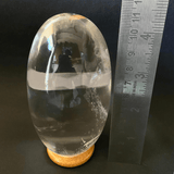 Sphatik Shivlingam - 346 grams - Himalaya Rudraksha Anusandhan Kendra