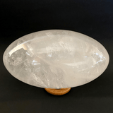 Sphatik Shivlingam (Milky White - 970 grams) - Himalaya Rudraksha Anusandhan Kendra