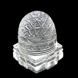 Sphatik Tomb Shreeyantra - Himalaya Rudraksha Anusandhan Kendra