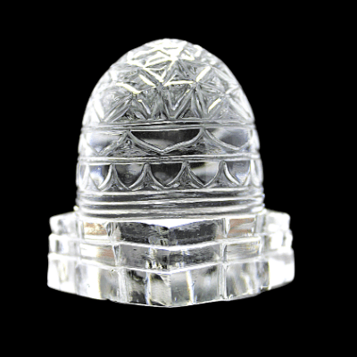 Sphatik Tomb Shreeyantra - Himalaya Rudraksha Anusandhan Kendra