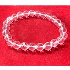 Sphatik(quartz) Bracelet - diamond cutting - Himalaya Rudraksha Anusandhan Kendra