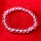 Sphatik(quartz) Bracelet - diamond cutting - Himalaya Rudraksha Anusandhan Kendra