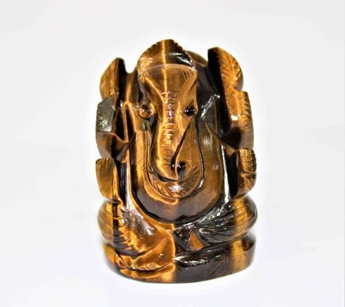 Tiger Stone Ganesha - Himalaya Rudraksha Anusandhan Kendra