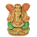 Yellow Agate Ganesha - 500 grams - Himalaya Rudraksha Anusandhan Kendra