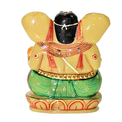 Yellow Agate Ganesha - 500 grams - Himalaya Rudraksha Anusandhan Kendra