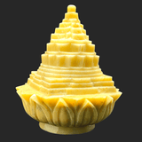 Yellow Agate Shreeyantra - 2.0 Kg - Himalaya Rudraksha Anusandhan Kendra