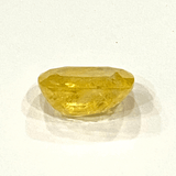 Yellow Sapphire (Pukhraj - 10.65 cts) - Ceylonese - Himalaya Rudraksha Anusandhan Kendra
