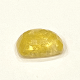 Yellow Sapphire (Pukhraj - 10.65 cts) - Ceylonese - Himalaya Rudraksha Anusandhan Kendra