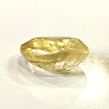 Yellow Sapphire (Pukhraj - 5.15 cts) - Ceylonese - Himalaya Rudraksha Anusandhan Kendra