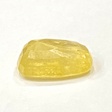 Yellow Sapphire (Pukhraj - 5.30 cts) - Ceylonese - Himalaya Rudraksha Anusandhan Kendra