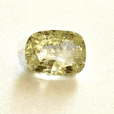 Yellow Sapphire (Pukhraj - 5.40 cts) - Ceylonese - Himalaya Rudraksha Anusandhan Kendra