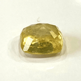 Yellow Sapphire (Pukhraj - 5.65 cts) - Ceylonese - Himalaya Rudraksha Anusandhan Kendra