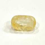 Yellow Sapphire (Pukhraj - 6.65 cts) - Ceylonese - Himalaya Rudraksha Anusandhan Kendra
