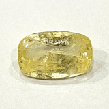 Yellow Sapphire (Pukhraj - 7.25 cts) - Ceylonese - Himalaya Rudraksha Anusandhan Kendra