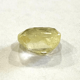 Yellow Sapphire (Pukhraj - 7.25 cts) - Ceylonese - Himalaya Rudraksha Anusandhan Kendra