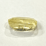 Yellow Sapphire (Pukhraj - 7.25 cts) - Ceylonese - Himalaya Rudraksha Anusandhan Kendra