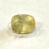 Yellow Sapphire (Pukhraj - 7.25 cts) - Ceylonese - Himalaya Rudraksha Anusandhan Kendra