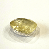 Yellow Sapphire (Pukhraj - 7.45 cts) - Ceylonese - Himalaya Rudraksha Anusandhan Kendra