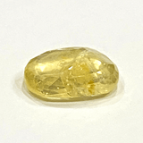 Yellow Sapphire (Pukhraj - 7.60 cts) - Ceylonese - Himalaya Rudraksha Anusandhan Kendra