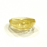 Yellow Sapphire (Pukhraj - 7.60 cts) - Ceylonese - Himalaya Rudraksha Anusandhan Kendra