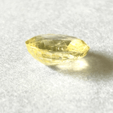 Yellow Sapphire (Pukhraj - 9.50 cts) - Ceylonese - Himalaya Rudraksha Anusandhan Kendra